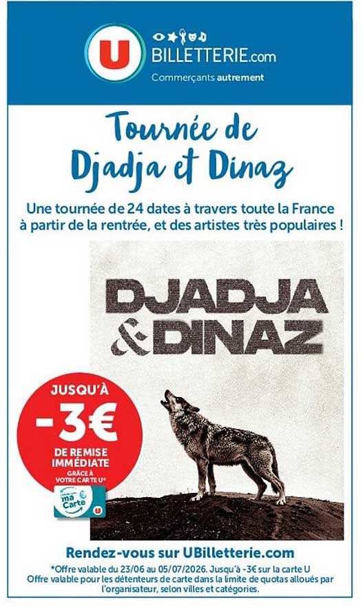 Tournée de Djadja et Dinaz