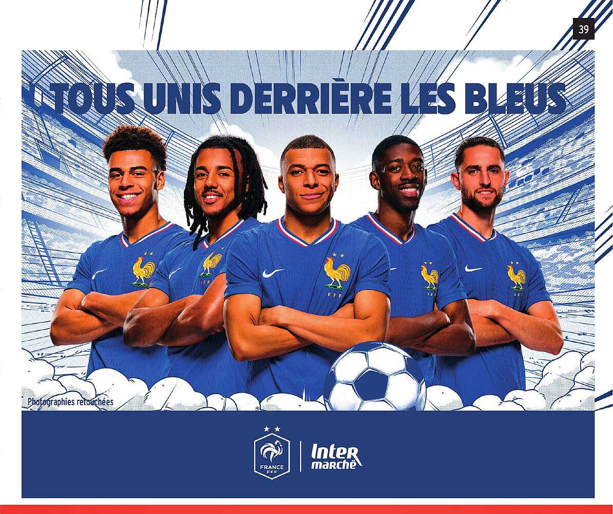 TOUS UNIS DERRIERE LES BLEUS