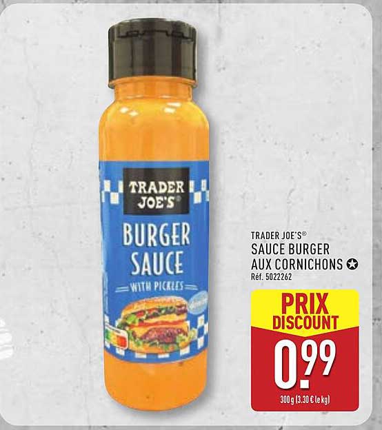 TRADER JOE'S BURGER SAUCE