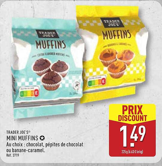TRADER JOE’S MINI MUFFINS