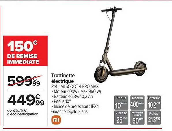 Trottinette électrique