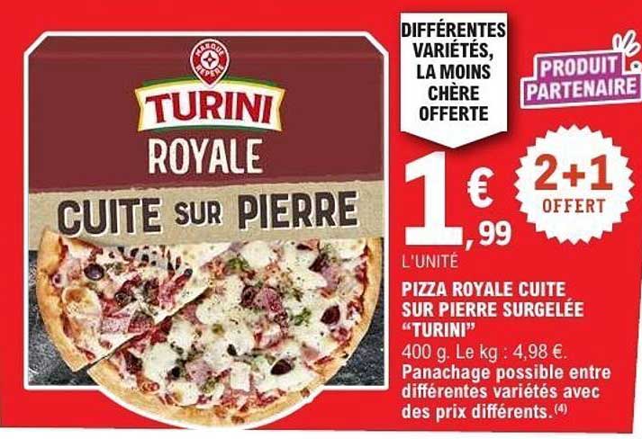 TURINI ROYALE Cuite sur pierre