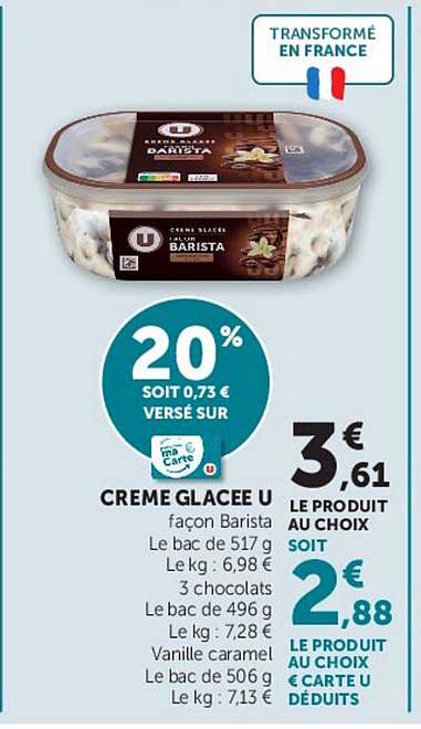U Crème Glacée Barista