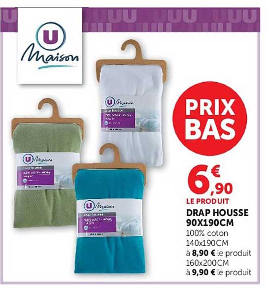 U Maison Drap housse