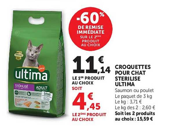 Ultima Sterilisé Adult