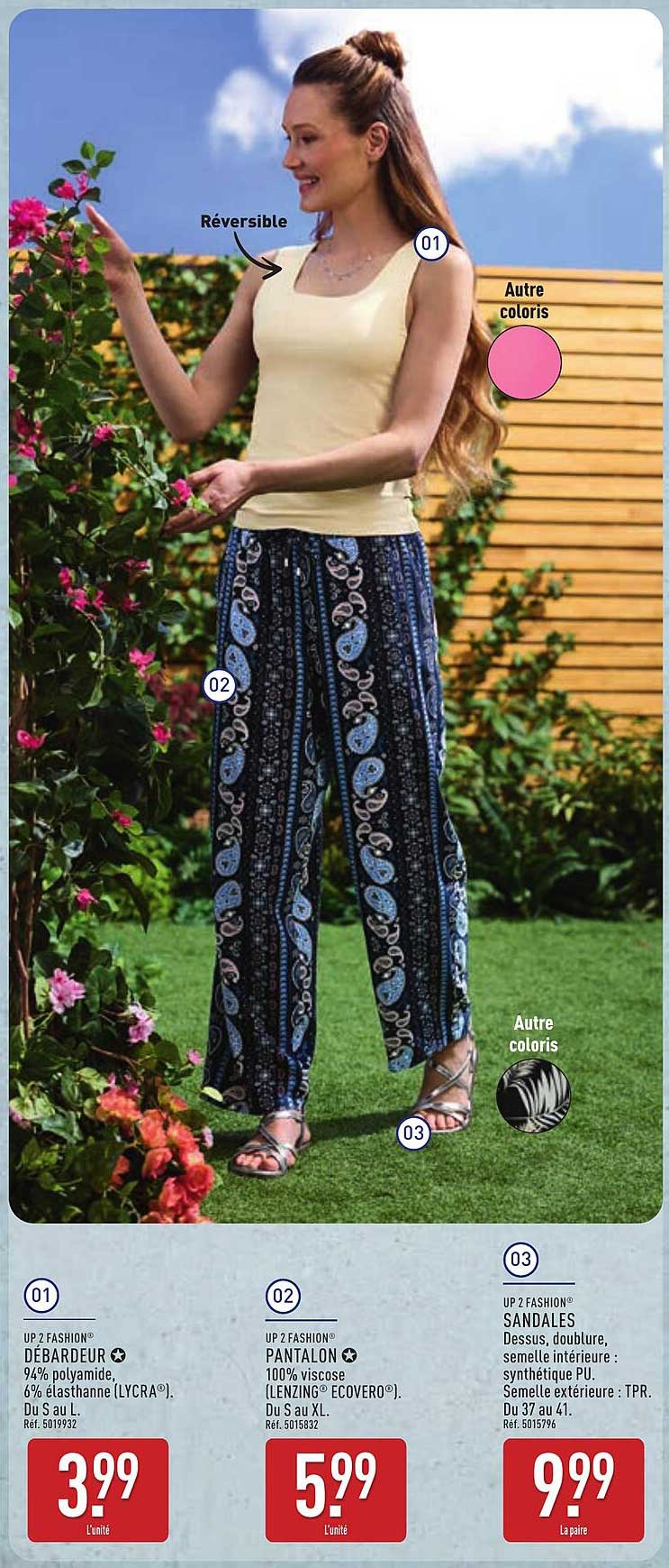 UP 2 FASHION PANTALON