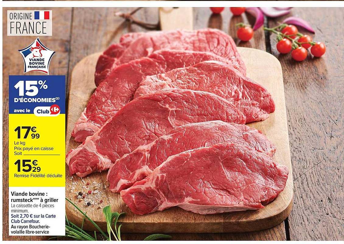 Viande bovine française