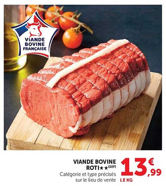VIANDE BOVINE ROTI