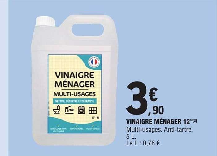VINAIGRE MÉNAGER MULTI-USAGES