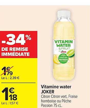 Vitamine water JOKER