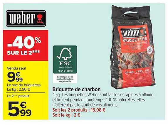Weber Briquettes