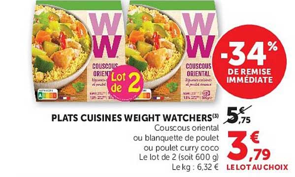 Weight Watchers Couscous oriental