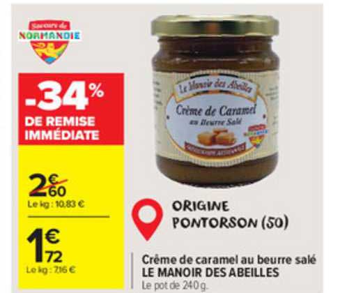 crème de caramel au beurre salé le manoir des abeilles