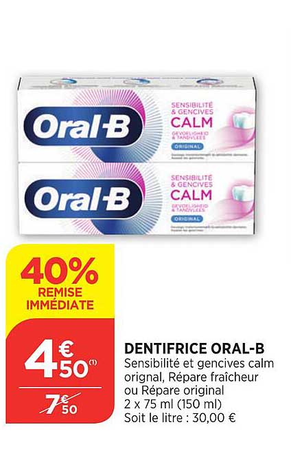 dentifrice oral-b