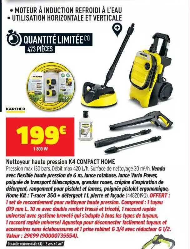Nettoyeur Haute Pression K4 Compact Home Kärcher