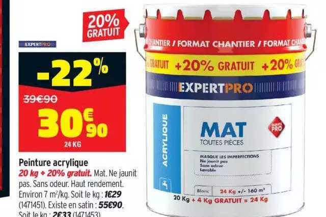 Peinture Acrylique Expertpro