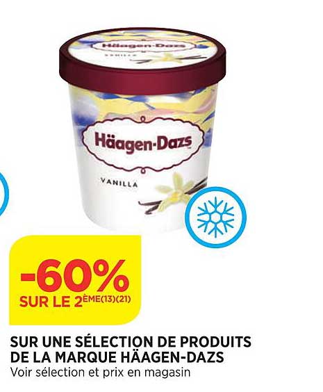produits de la marque häagen-dazs