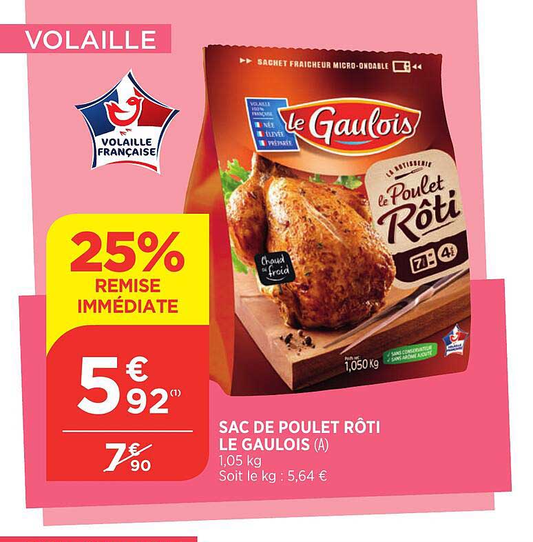 Sac De Poulet Rôti Le Gaulois