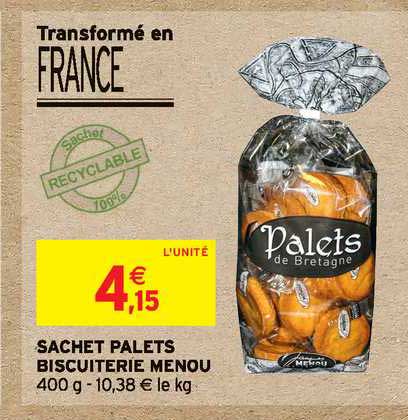 sachet palets biscuiterie menou