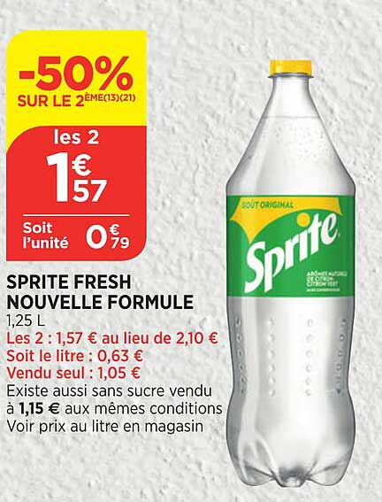 sprite fresh nouvelle formule