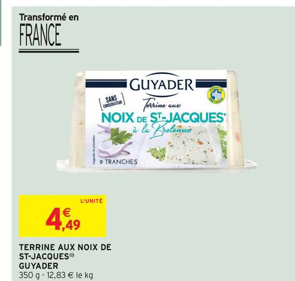 terrine aux noix de st-jacques guyader