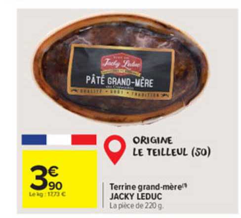 terrine grand-mère jacky leduc