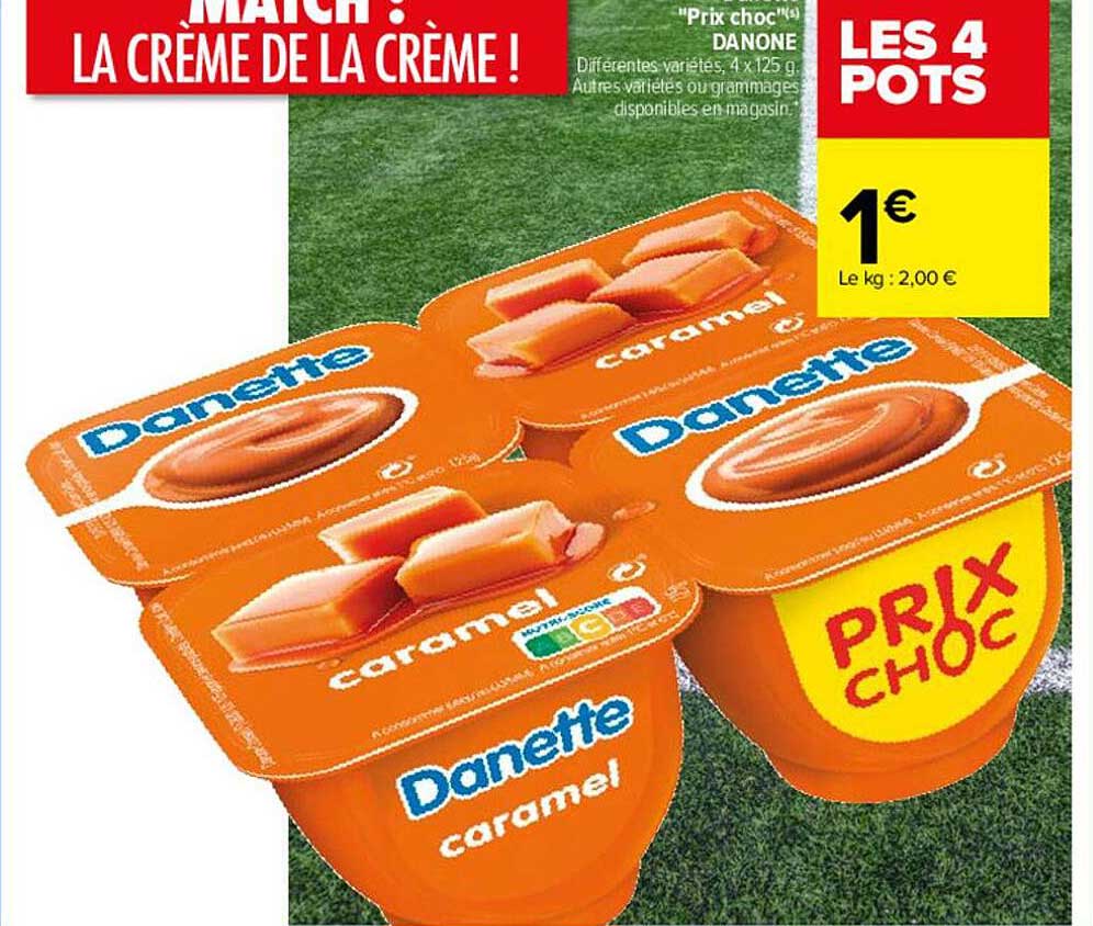 "prix choc" danone