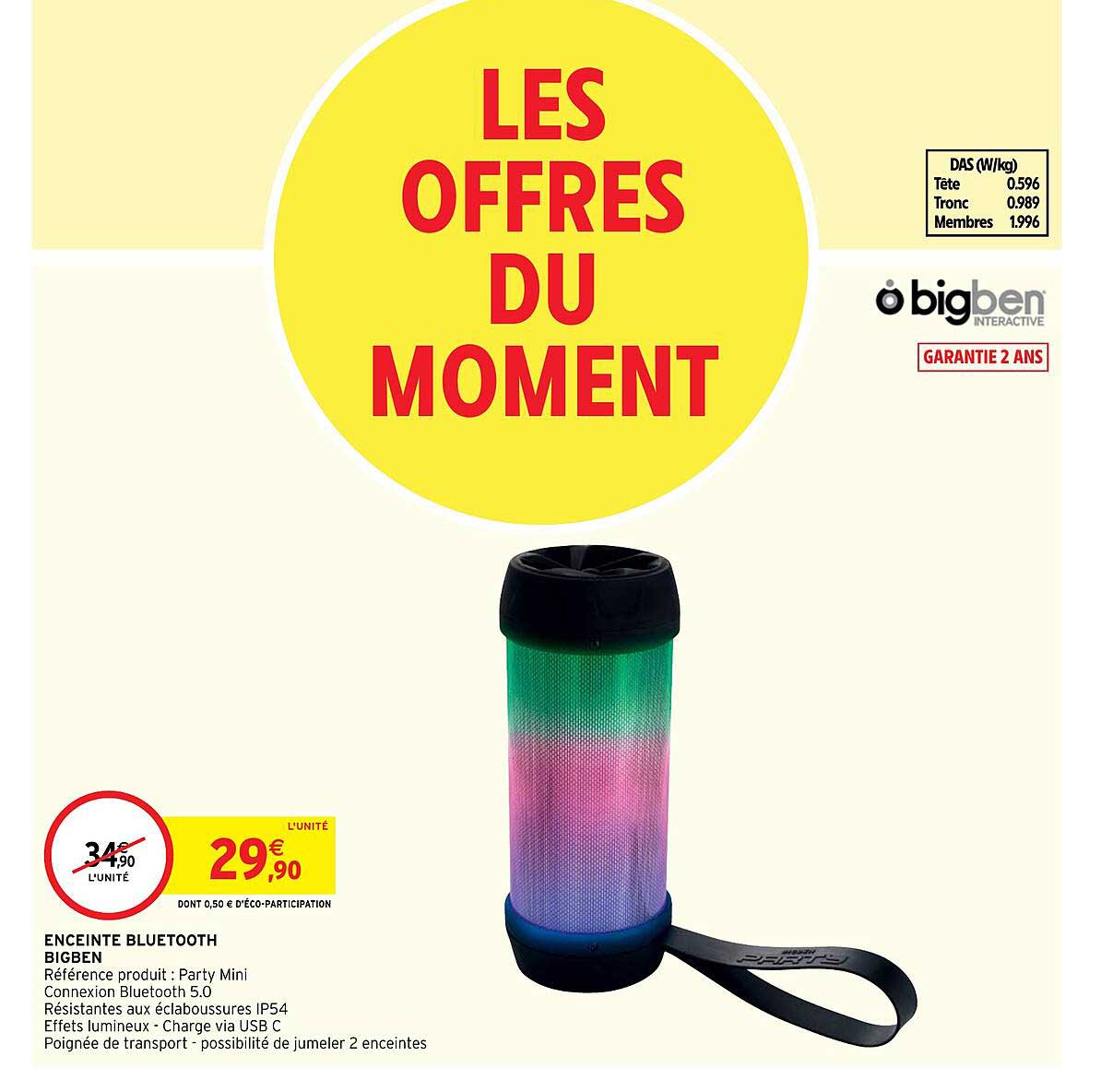 enceinte bluetooth big ben