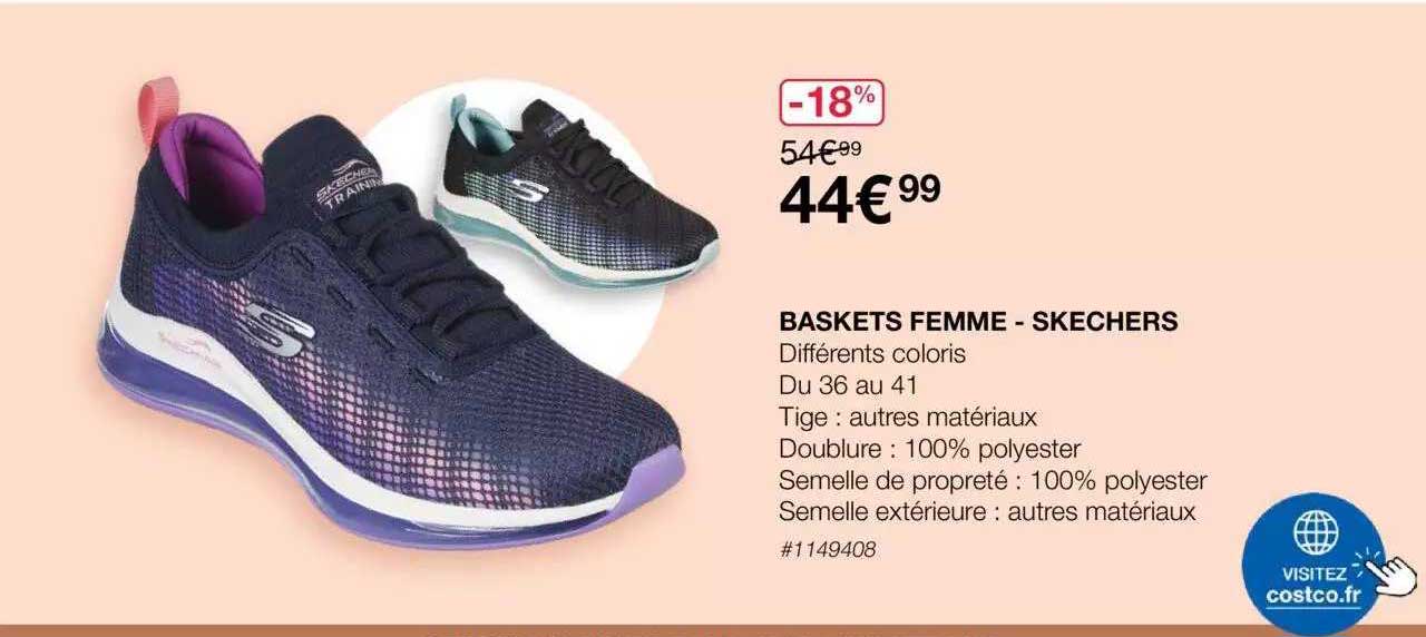 Baskets Femme - Skechers