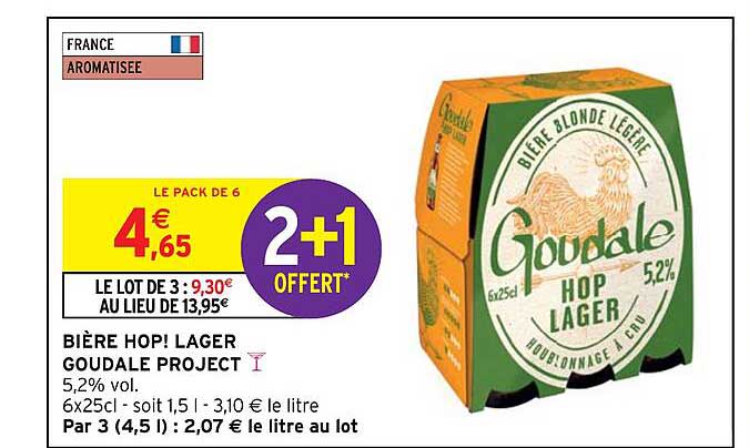 bière hop! lager goudale project