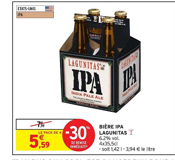 bière ipa lagunitas