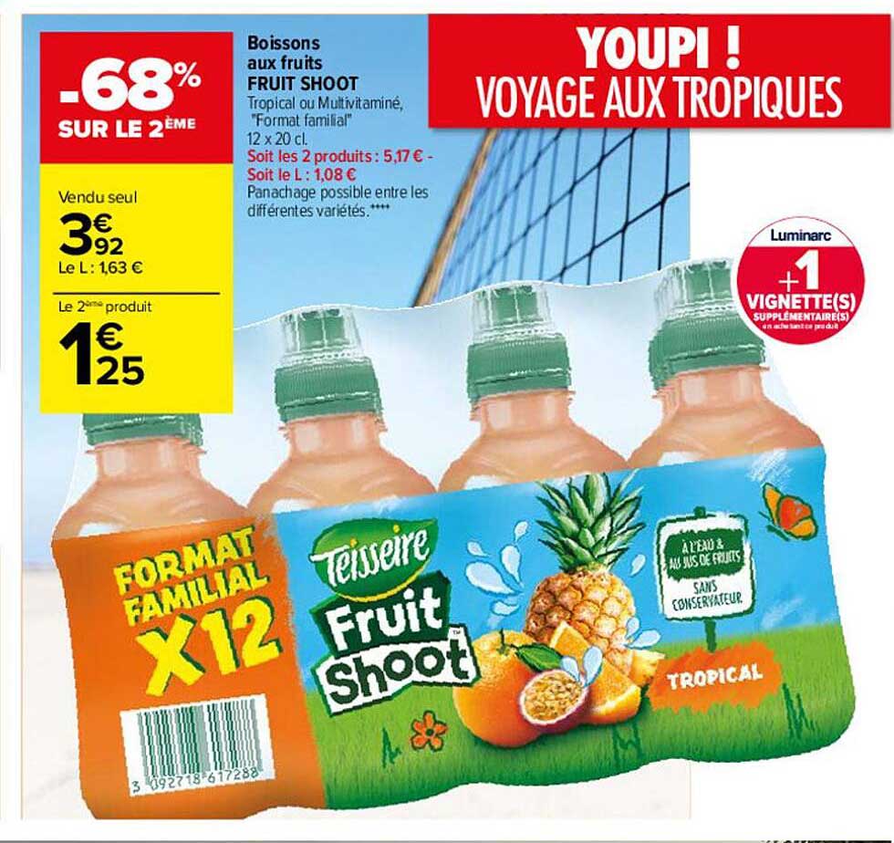 Boissons Aux Fruits Fruit Shoot