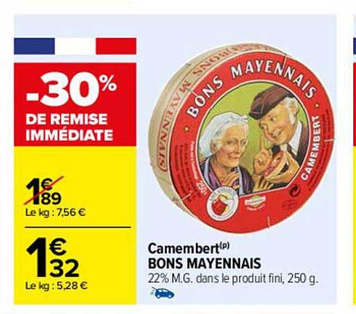 Camembert Bons Mayennais