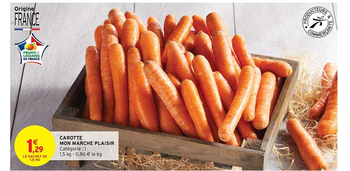 carotte mon marché plaisir