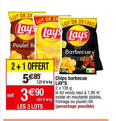 Chips Barbecue Lay's