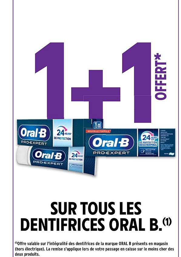 dentifrices oral b