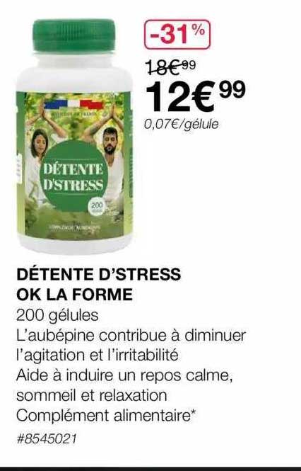 détente d'stress ok la forme
