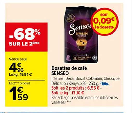 Dosettes De Café Senseo