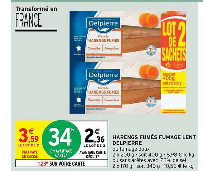 harengs fumés fumage lent delpierre
