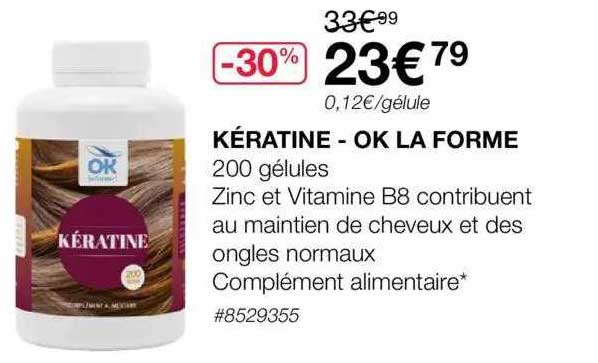Kératine - Ok La Forme