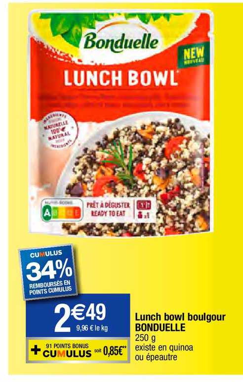 Lunch Bowl Boulgour Bonduelle