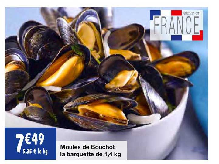 Moules De Bouchot La Barquette