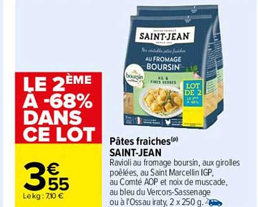 pâtes fraîches saint-jean