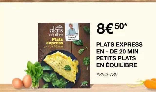 plats express en - de 20 min petits plats en équilibre