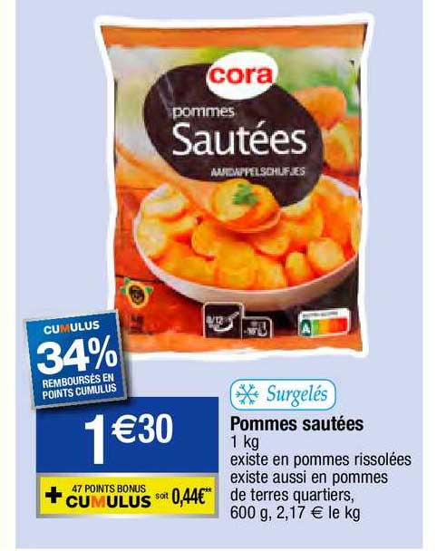Pommes Sautées Cora