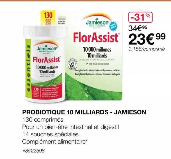 Probiotique 10 Milliards - Jamieson