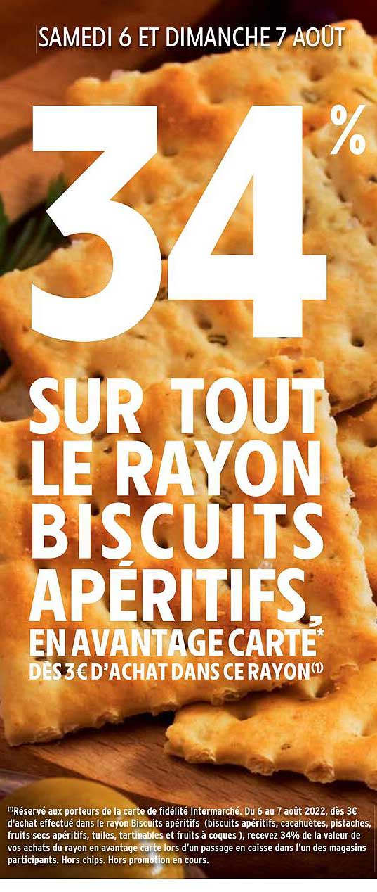 Rayon Biscuits Apéritifs