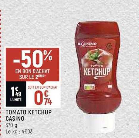 tomato ketchup casino