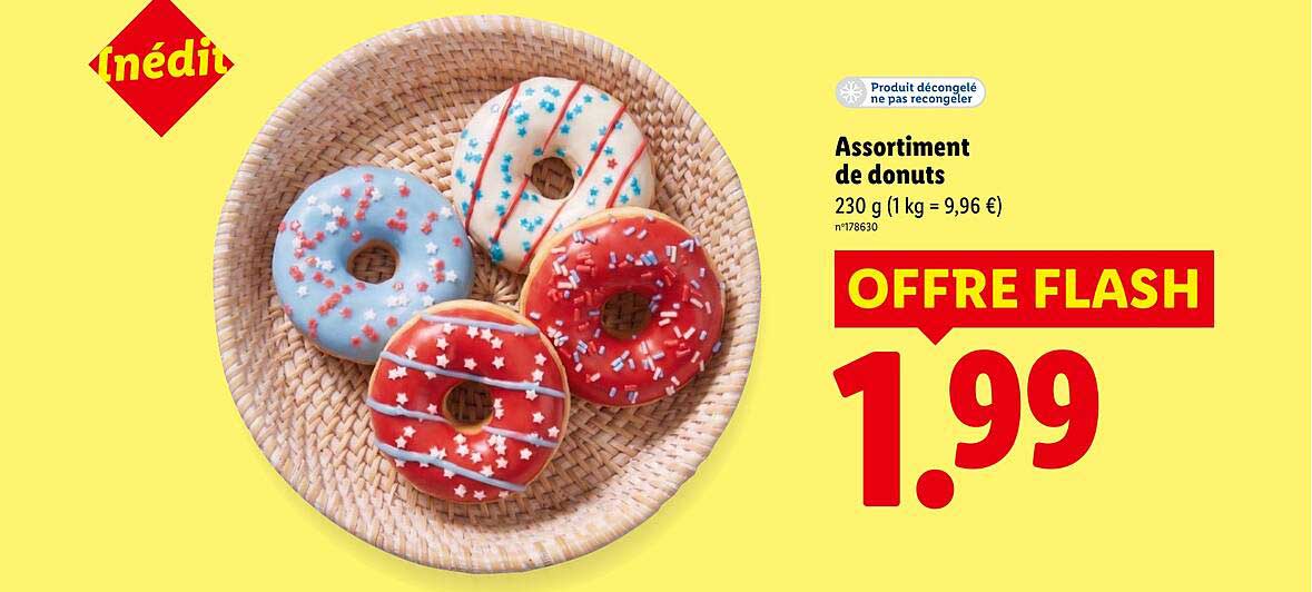 Assortiment de donuts