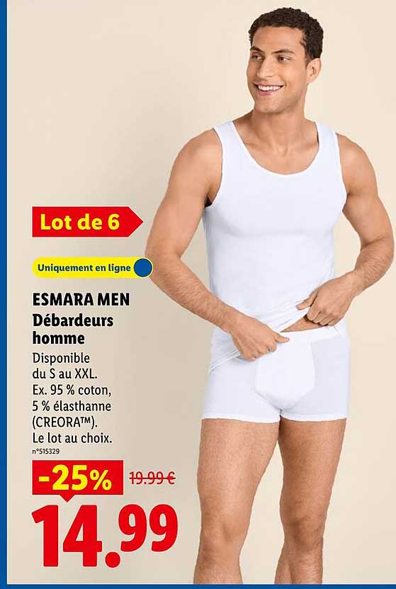 ESMARA MEN Débardeurs homme